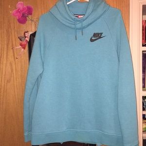 Blue nike hoodie